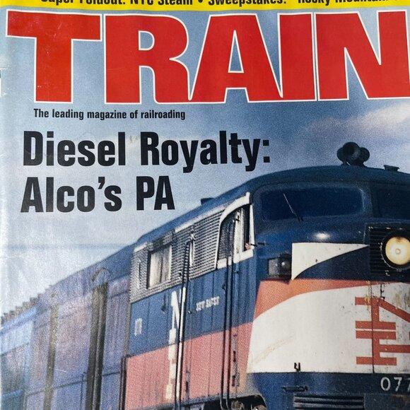 Trains Magazine of Railroading January 1997 Vol 57 No 1 Railroad Enthusiast u - Picture 2 of 11